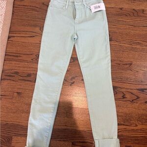 Frame Denim Women's Mint Skinny Jeans